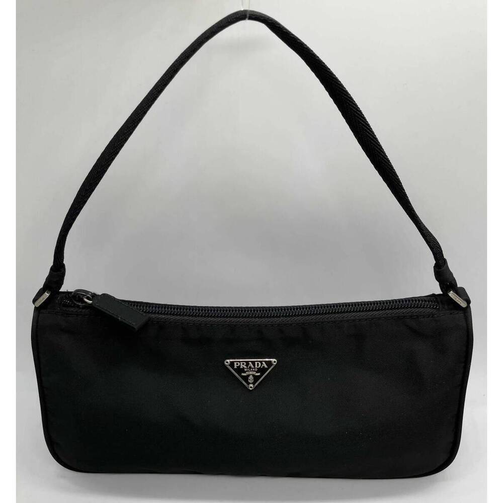 PRADA One Hand Bag Handbag Black